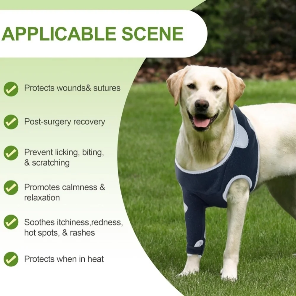 NWT‎ Furtent Dog Recovery Sleeve Right Leg XS Prevent Licking Surgery Wound